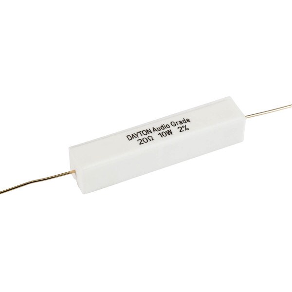 Main product image for Dayton Audio DNR-20 20 Ohm 10W Precision Audio Grade 004-20